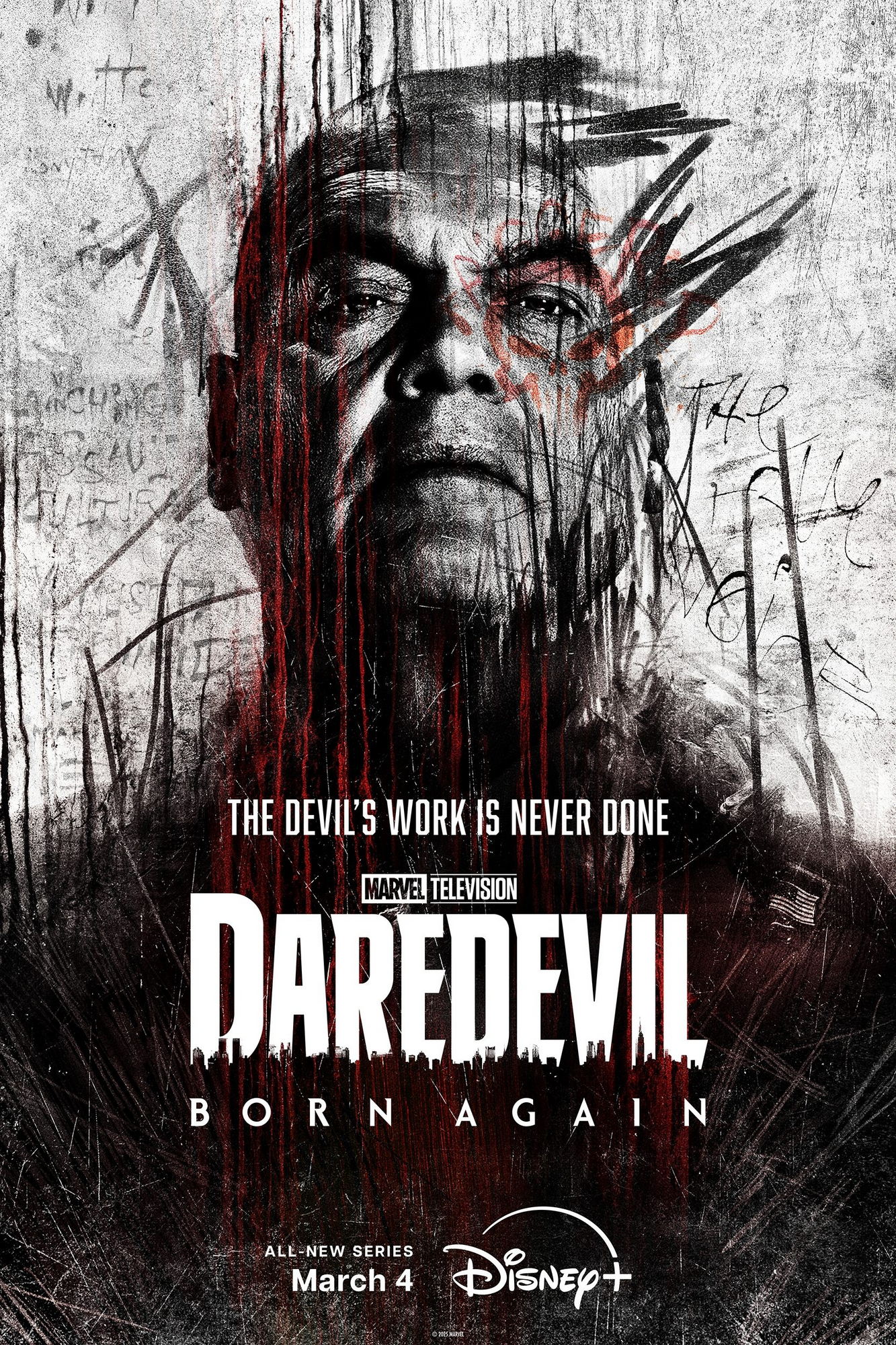 Daredevil Born Again Poster