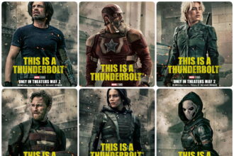 Thunderbolts character posters